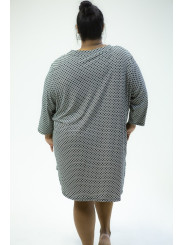 H&M Tunic / Cover Up Blue Print Size 4X