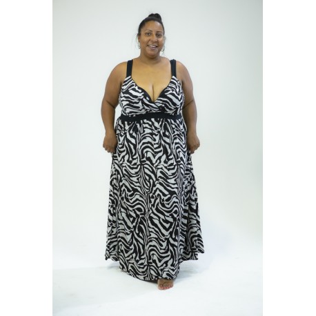 Zebra Print Dress - No brand/ No size