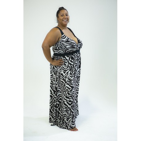 Zebra Print Dress - No brand/ No size