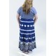 STYLE & CO PRINTED MAXI SKIRT 2X