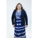 J.JILL DARK BLUE JACKET XL