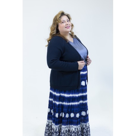J.JILL DARK BLUE JACKET XL