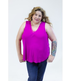 RACHEL ROY HOT PINK TANK SIZE 3X