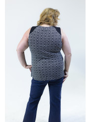 Sejour Print Top Size 3x