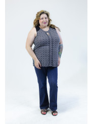 Sejour Print Top Size 3x