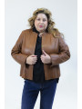 JNY LEATHER BLAZER SIZE 3X