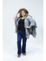TALBOTS PRINTED PONCHO