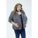 Avenue Geo Print Knit Jacket