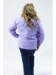 Wrinkle Free Purple Button Skirt Size 20w