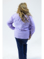 Wrinkle Free Purple Button Skirt Size 20w