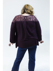 Lane Bryant Purple Top  Size 22/24
