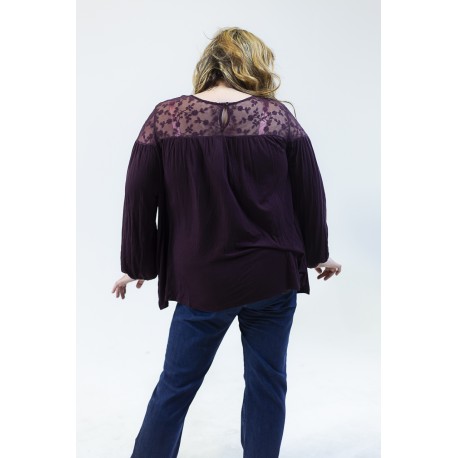 Lane Bryant Purple Top  Size 22/24