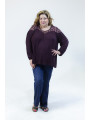 Lane Bryant Purple Top  Size 22/24