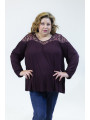 Lane Bryant Purple Top  Size 22/24