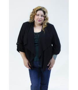 CALVIN KLEIN 3/4 SLEEVE DOUBLE BREASTED BLAZER SIZE 3X