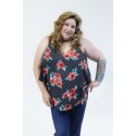Torrid Floral Tank Top Size 4