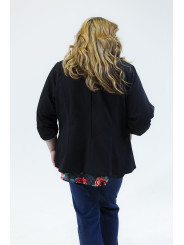 Torrid Black One Button Blazer Size 4