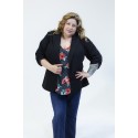 Torrid Black One Button Blazer Size 4