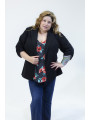 Torrid Black One Button Blazer Size 4