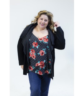 CALVIN KLEIN BLACK AND GREY SWEATER SIZE 3X