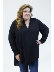 LANE BRYANT BLACK TUNIC SIZE 22/24