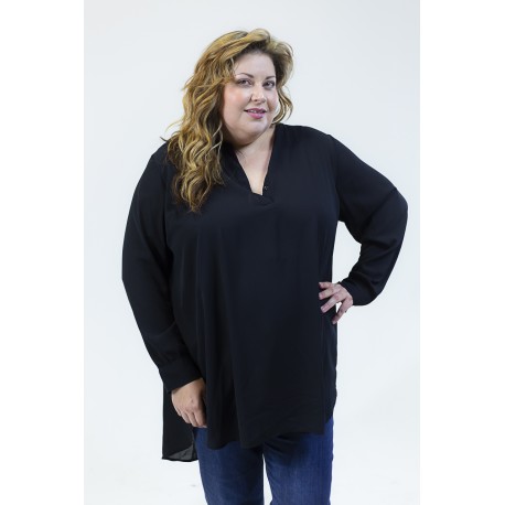 LANE BRYANT BLACK TUNIC SIZE 22/24 LANE BRYANT BLACK TUNIC SIZE 22/24