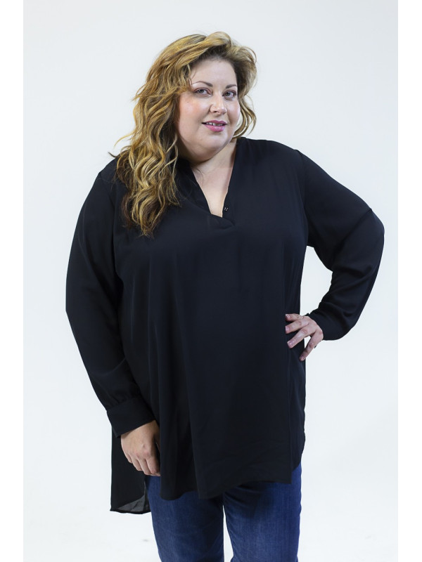 LANE BRYANT BLACK TUNIC SIZE 22/24 LANE BRYANT BLACK TUNIC SIZE 22/24