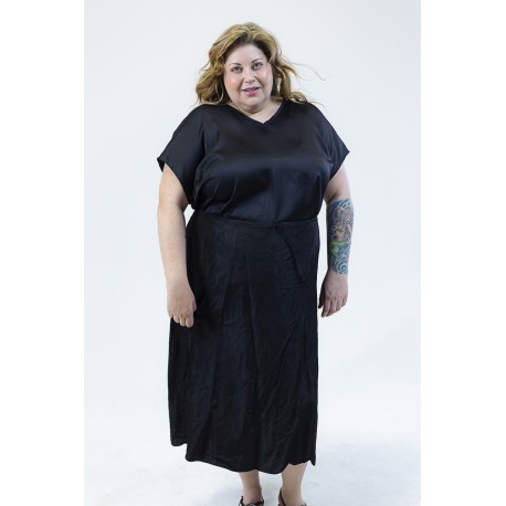 Black Tie Skirt - No size/brand