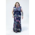 IGIGI FLORAL LACE EVENING GOWN SIZE 20 NEW SAMPLE