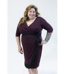 IGIGI Burgundy Lace Dress Size 18/20