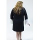 TAHARI BLACK LACE CUFF SHIFT DRESS SIZE 16 NEW