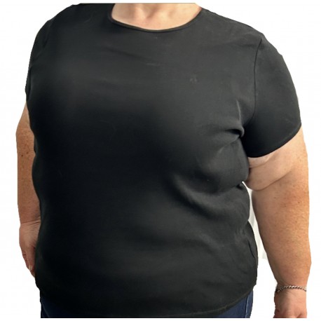 Size 2X - Ralph Lauren Black Plain Tee