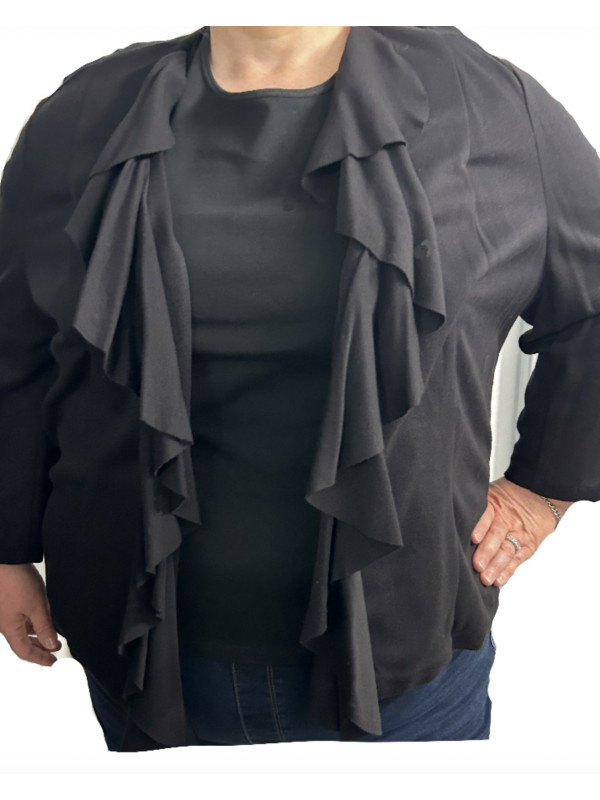 Size 3X INC Black Cardigan