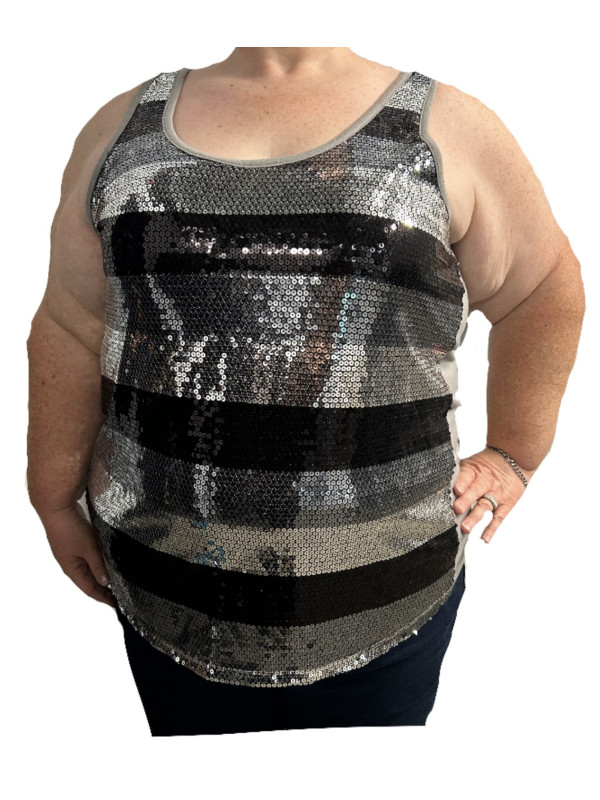 Size 18/20 Lane Bryant Sequin Top