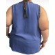 Size 22W Alfani Blue Studded Top