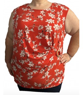 Size 3X Calvin Klein Floral Top