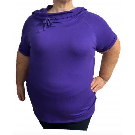 Size 2X - No Brand Purple Top