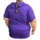 Size 2X - No Brand Purple Top
