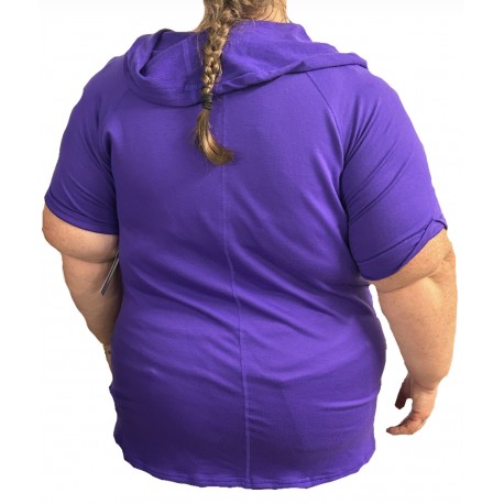Size 2X - No Brand Purple Top