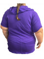 Size 2X - No Brand Purple Top