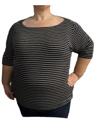 Size 3X - Ralph Lauren Striped Top