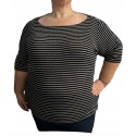 Size 3X - Ralph Lauren Striped Top