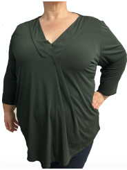 Size 26/28 - Lane Bryant Olive Long Sleeve