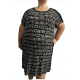 Size 2X - Calvin Klein Patterned Dress