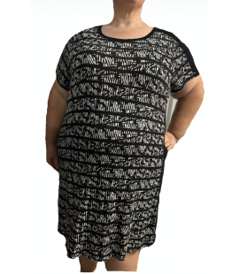 Size 2X - Calvin Klein Patterned Dress