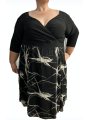 Size 22/24 - IGIGI Black & White Dress