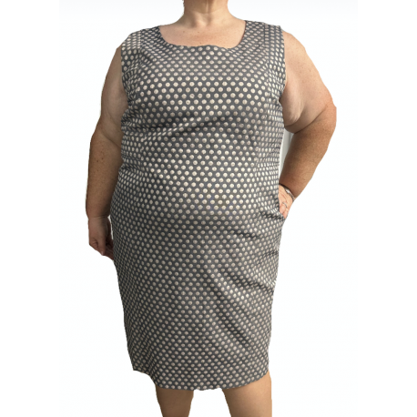 Size 22W - Calvin Klein Polka Dot Dress