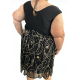 Size 18/20 - IGIGI Black Sparkly Dress