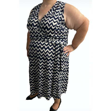 Size 3X - INC Patterned Dress