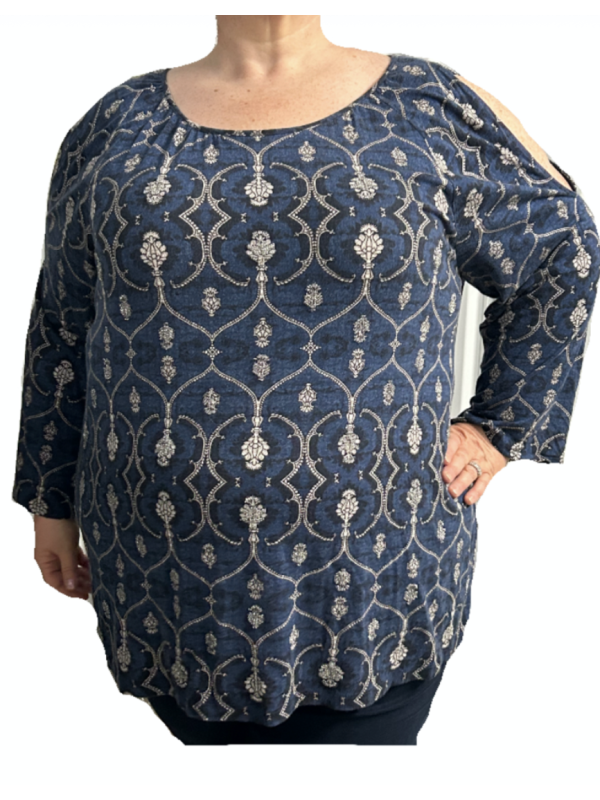Size 4X - Chico's Patterned Top